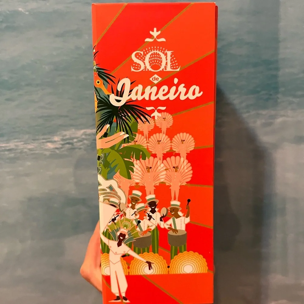 Empty box Sol de Janeiro bum bum Shimmer Carnival Storage Gift Organizer